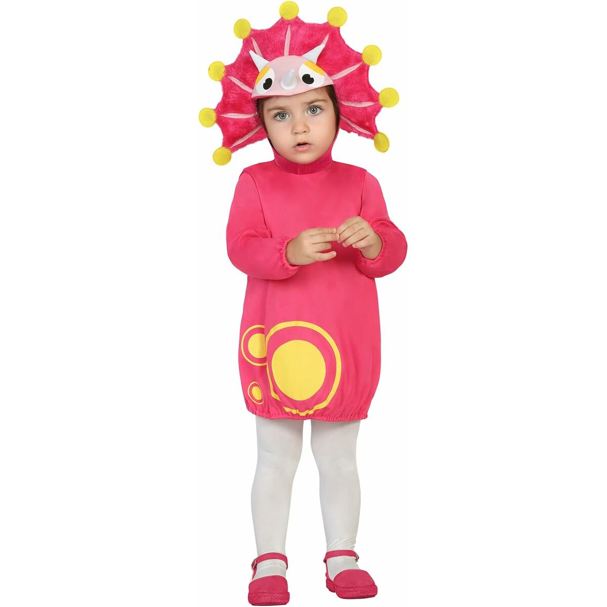 Disfraz de dragón rosa para bebé