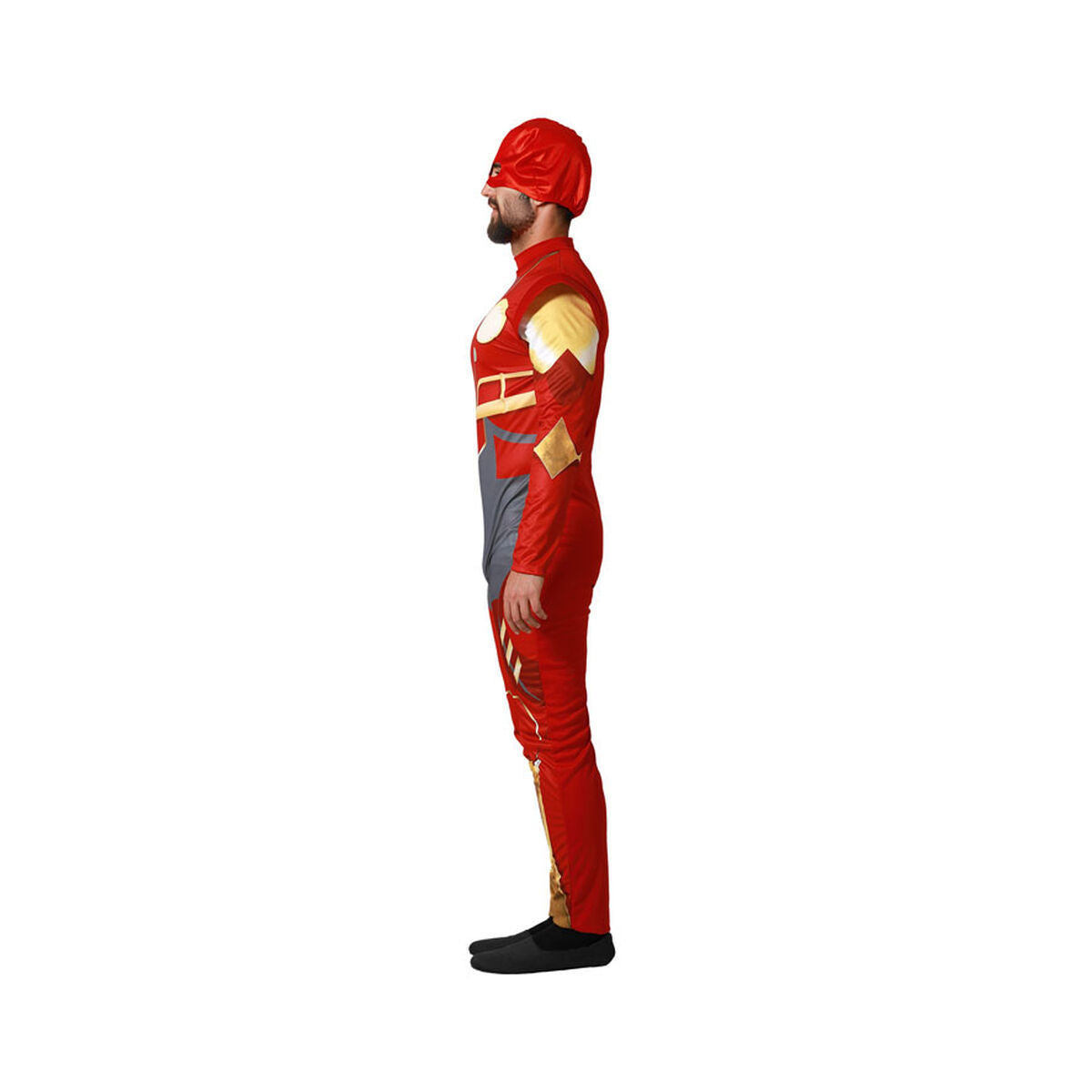 Adult Red Comic Hero Costume
