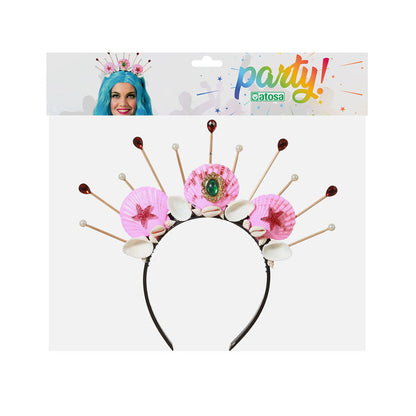 Accesorio de diadema rosa para disfraz