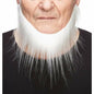 Barba postiza blanca para disfraz y vestido elegante