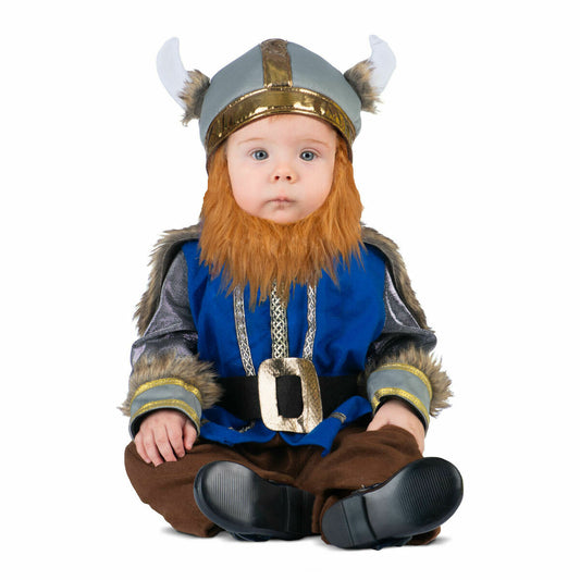 Disfraz de vikingo para bebé niño, 3 piezas