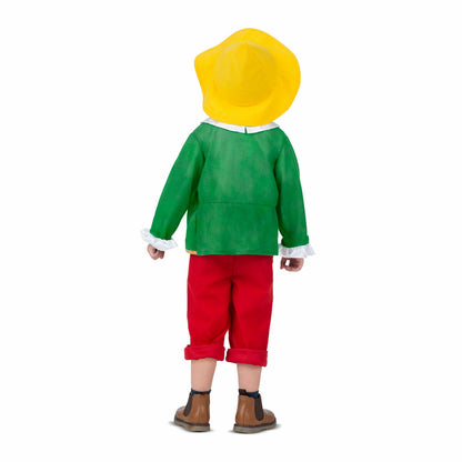 Disfraz infantil de Pinocho - 4 piezas